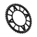 Corona in ergal JT - SUZUKI RM / YAMAHA YZ 85 80 - 49 denti Nero