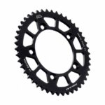 Corona in ergal JT - GAS GAS MC65 / HUSQVARNA TC65 / KTM SX65 - 46 denti Nero