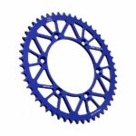 Corona in ergal JT - YAMAHA / FANTIC - 51 denti Blu