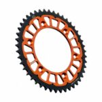 Corone Bi-Metallo JT - KTM / GASGAS / HUSQVARNA / TRIUMPH - 45 denti Arancione