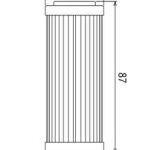 Filtro olio HF652 KTM / GASGAS / HUSQVARNA HIFLO