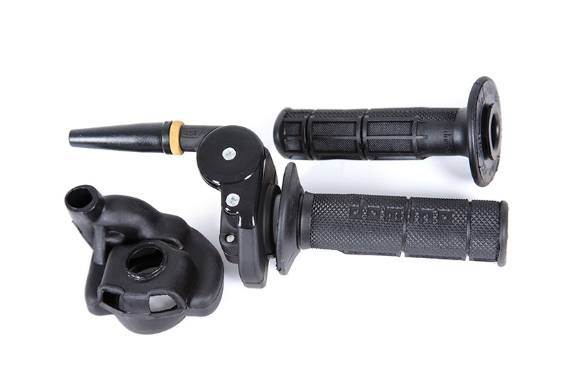 AV2324.jpg Comando gas DOMINO KRK - KTM 65 SX / BETA RR 350/480 2009-2018 - immagine 1