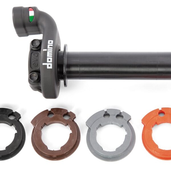 Comando gas DOMINO KRK - KTM / CRF / KX / RMZ 250 (2013-2023)