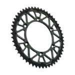 Corona Bi-Metallo JT - YAMAHA / FANTIC - 51 denti Grigio