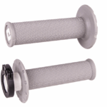 Manopole Lock On ODI V2 NO-WAFFLE MX -Grigio