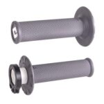 Manopole Lock On ODI V2 NO-WAFFLE MX -Grafite