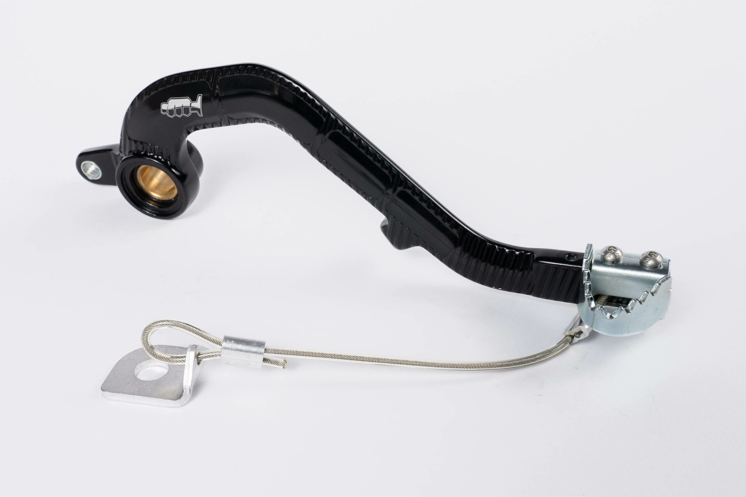 PDF011N.jpg Pedale freno nero SUZUKI RM 125 2003-2012 - immagine 1