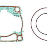Kit guarnizioni testa piu base cilindro PROX - YAMAHA YZ 85