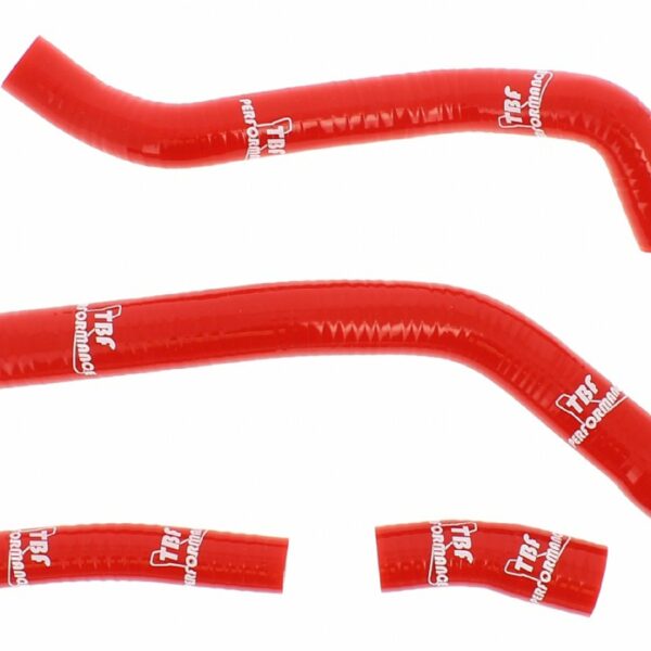 Kit manicotti radiatore TBF - YAMAHA YZ 450 F 2014-2017 - Rosso