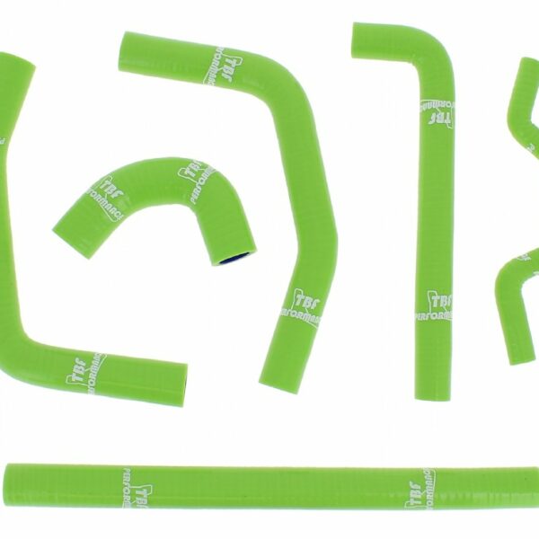 Kit manicotti radiatore TBF - KAWASAKI KX 250 F 2013-2016 - Verde