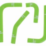 Kit manicotti radiatore TBF - KAWASAKI KX 250 F 2017-2019 - Verde