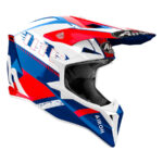 Casco AIROH WRAAAP FEEL BLUE/RED GLOSS - immagine 2