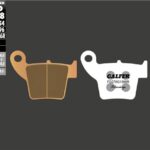 Pastiglie freno posteriori Racing Galfer FD278G1396R -Honda CR-CRF