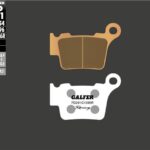 Pastiglie freno posteriori Galfer RACING FD291G1396R -Ktm-Husqvarna-GasGas