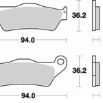 Pastiglie Anteriori Braking 746CM44 