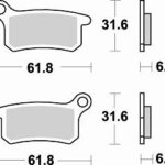 Pastiglie Anteriori/Posteriori Braking 873CM44