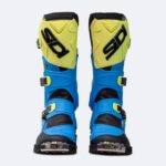 Stivali Cross Bambino Sidi Flame Azzurro-Lime-Nero