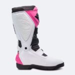 Stivali Cross Sidi X POWER SC Nero-Bianco-Rosa - immagine 4