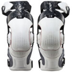 Coppia tutori ginocchio POD K8 3.0 Carbonio - Nero/Bianco MX - immagine 8