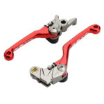 Kit leve freno e frizione ZETA rosse Honda - 3 dita