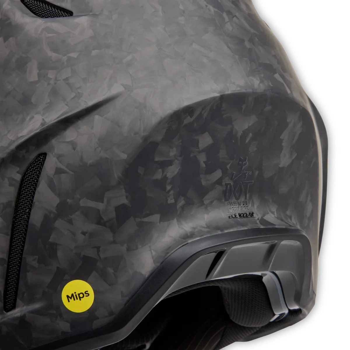 Casco Motocross FOX V3 RS Carbon Solid - immagine 8