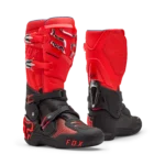 Stivali Motocross FOX Instinct - Rosso Fluo