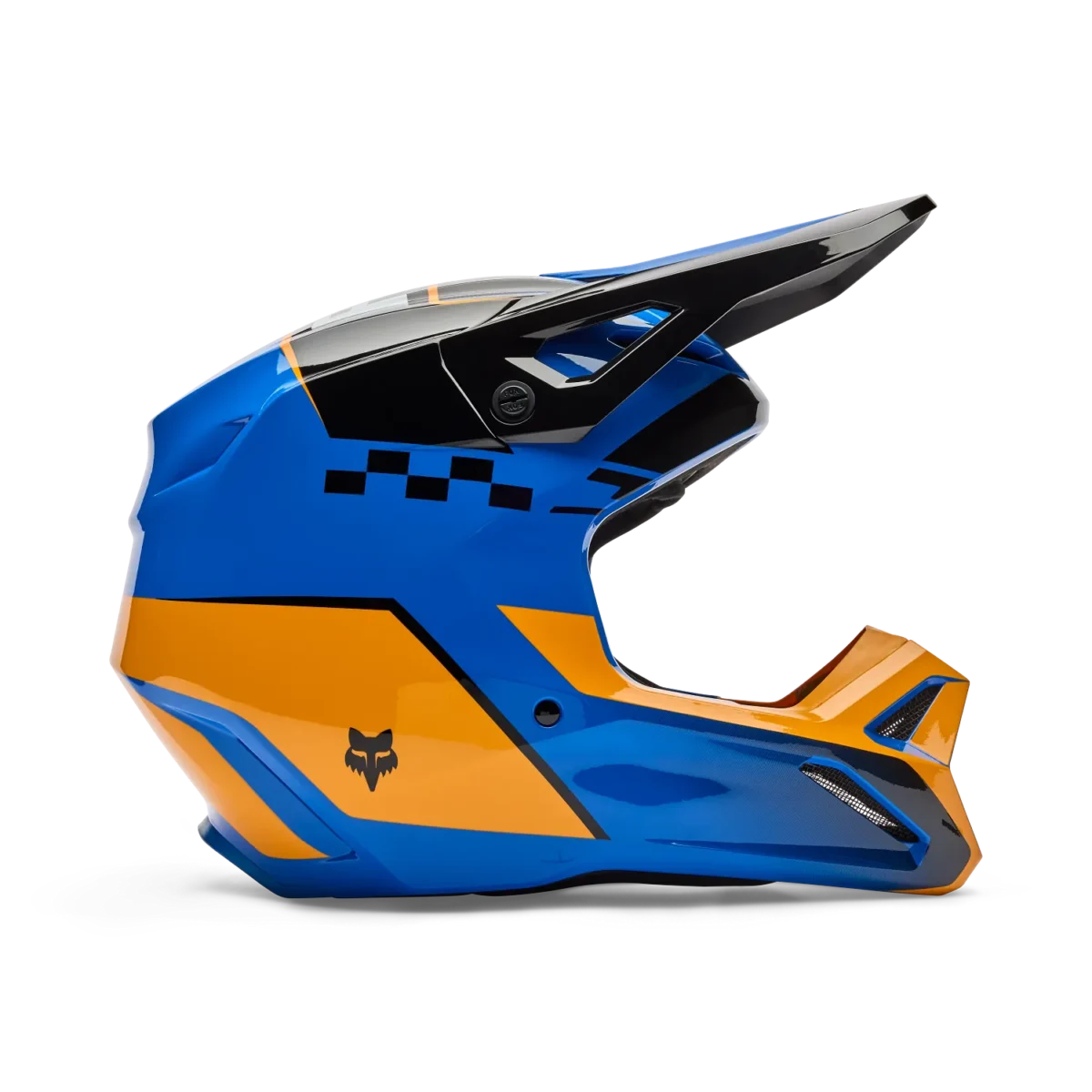 Casco motocross FOX V1 Collect - BLU - immagine 5