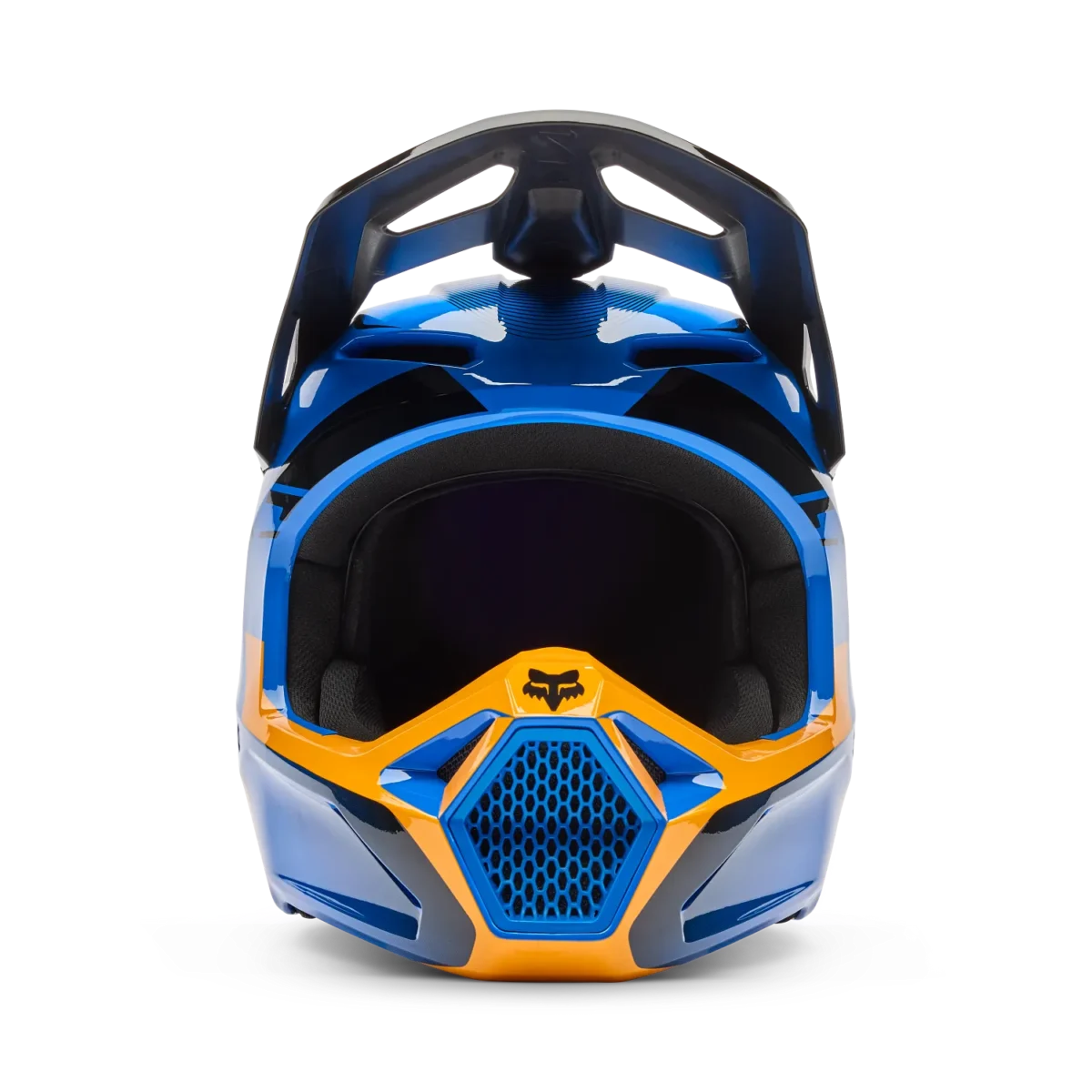 Casco motocross FOX V1 Collect - BLU - immagine 4