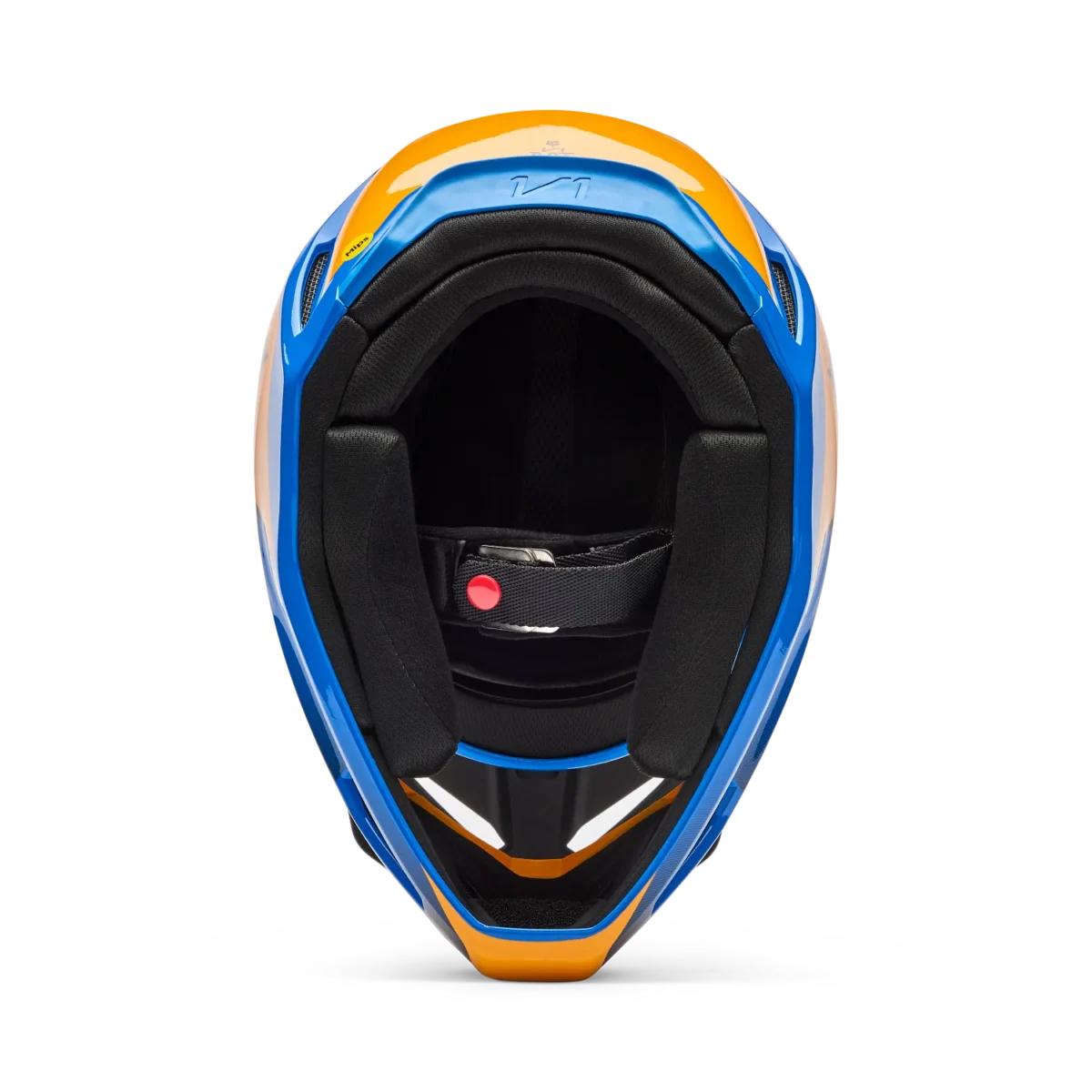 Casco motocross FOX V1 Collect - BLU - immagine 6