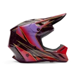 Casco Motocross FOX V3 RS Canvas Rosso - immagine 2