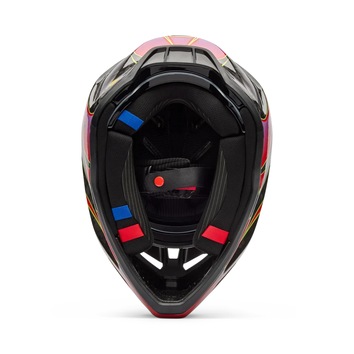 Casco Motocross FOX V3 RS Canvas Rosso - immagine 6
