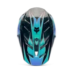 Casco Motocross FOX V3 RS Canvas Blu Acqua - immagine 4