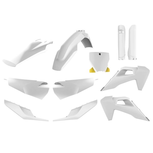 Kit plastiche POLISPORT Husqvarna TC FC 2019–2022 bianco