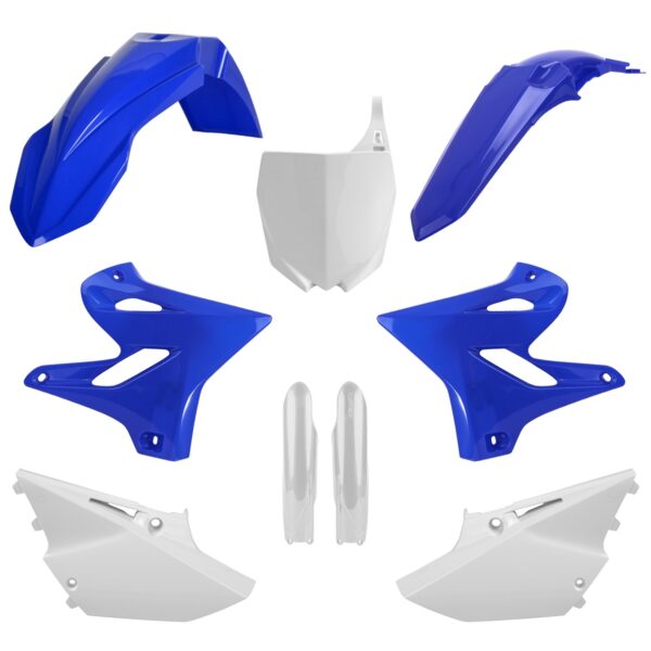 Kit plastiche POLISPORT Yamaha YZ 2015–2021 blu bianco