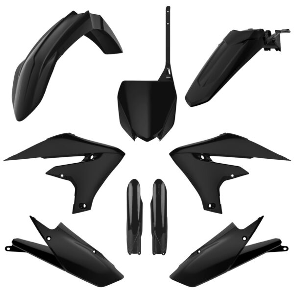 Kit plastiche POLISPORT Yamaha YZ 250F 450F 2018–2023 nero