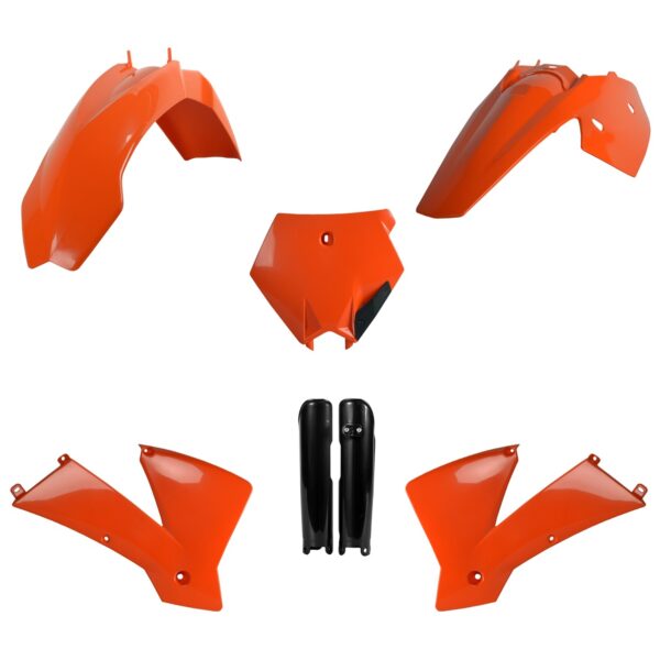Kit plastiche POLISPORT KTM SX 2003–2004 arancione nero