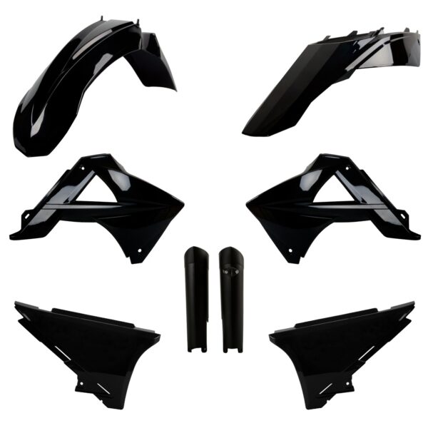 Kit plastiche POLISPORT GasGas EC 125 250 300 2010 nero