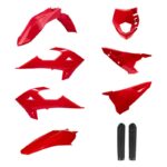 Kit plastiche POLISPORT GasGas EC / Rieju MR rosso nero