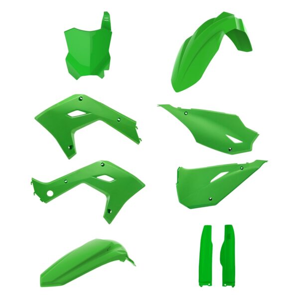 Kit restyling POLISPORT Kawasaki KX 2003–2008 verde