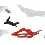 Kit plastiche CEMOTO Bianco/Rosso – Husqvarna TC / TE 2008–2010
