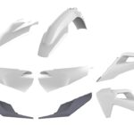 Kit plastiche CEMOTO Bianco 20 / Nardo Grey – Husqvarna FC / FE / TC / TE 2019–2023