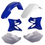 Kit plastiche CEMOTO Blu YAM98 / Bianco – Yamaha YZ 125 / 250 2006–2014