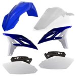 Kit plastiche CEMOTO Blu YAM98 / Bianco – Yamaha YZ 250 F 2010–2013