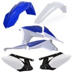 Kit plastiche CEMOTO Blu YAM98 / Bianco – Yamaha YZ 450 F 2010–2013