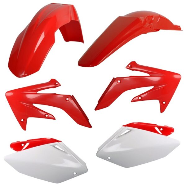 Kit plastiche CEMOTO Rosso / Bianco – Honda CRF 250 R 2004–2005