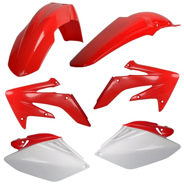 Kit plastiche CEMOTO Rosso / Bianco – Honda CRF 250 R 2006–2007