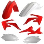Kit plastiche CEMOTO Rosso / Bianco – Honda CRF 250 R / 450 R 2009–2010