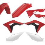 Kit plastiche CEMOTO Rosso / Bianco – Honda CRF 250 R / 450 R 2017–2021