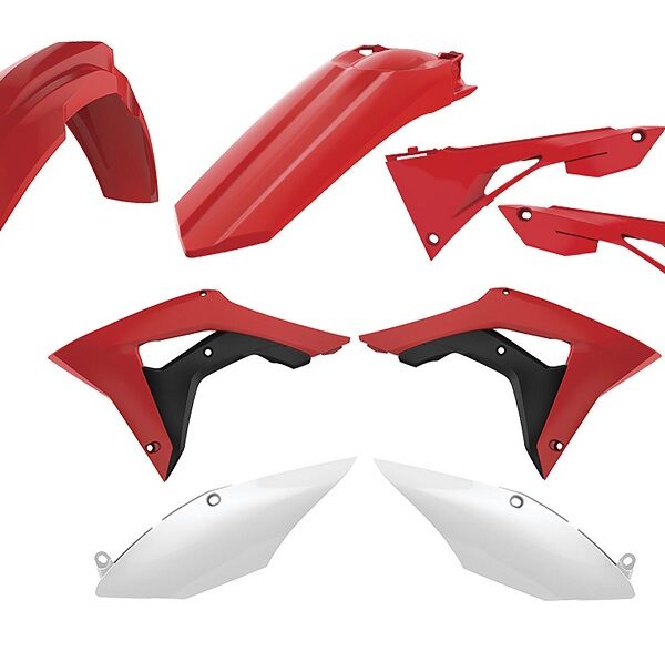 Kit plastiche CEMOTO Rosso / Bianco – Honda CRF 250 R / 450 R 2017–2021