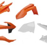 Kit plastiche CEMOTO Arancione / Bianco – KTM SX / SX-F 2016–2018